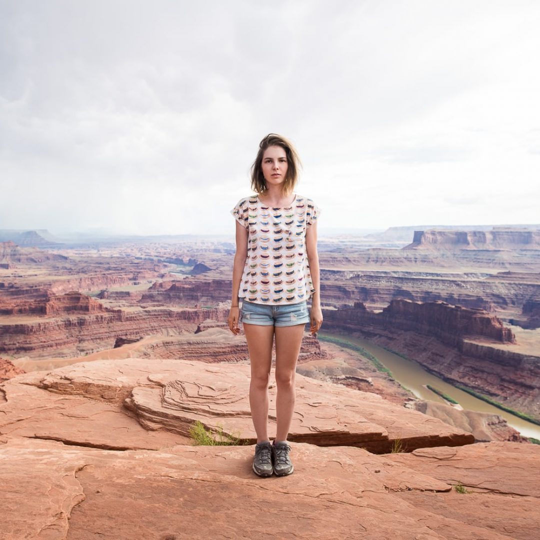 Autoportrait après l'orageDeadHorse Point - Moab // Utah
